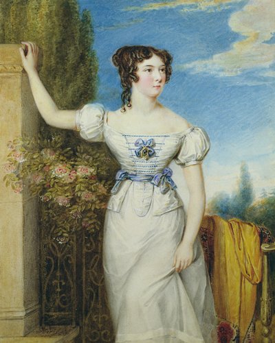 Portrait of a Young Girl by William Derby